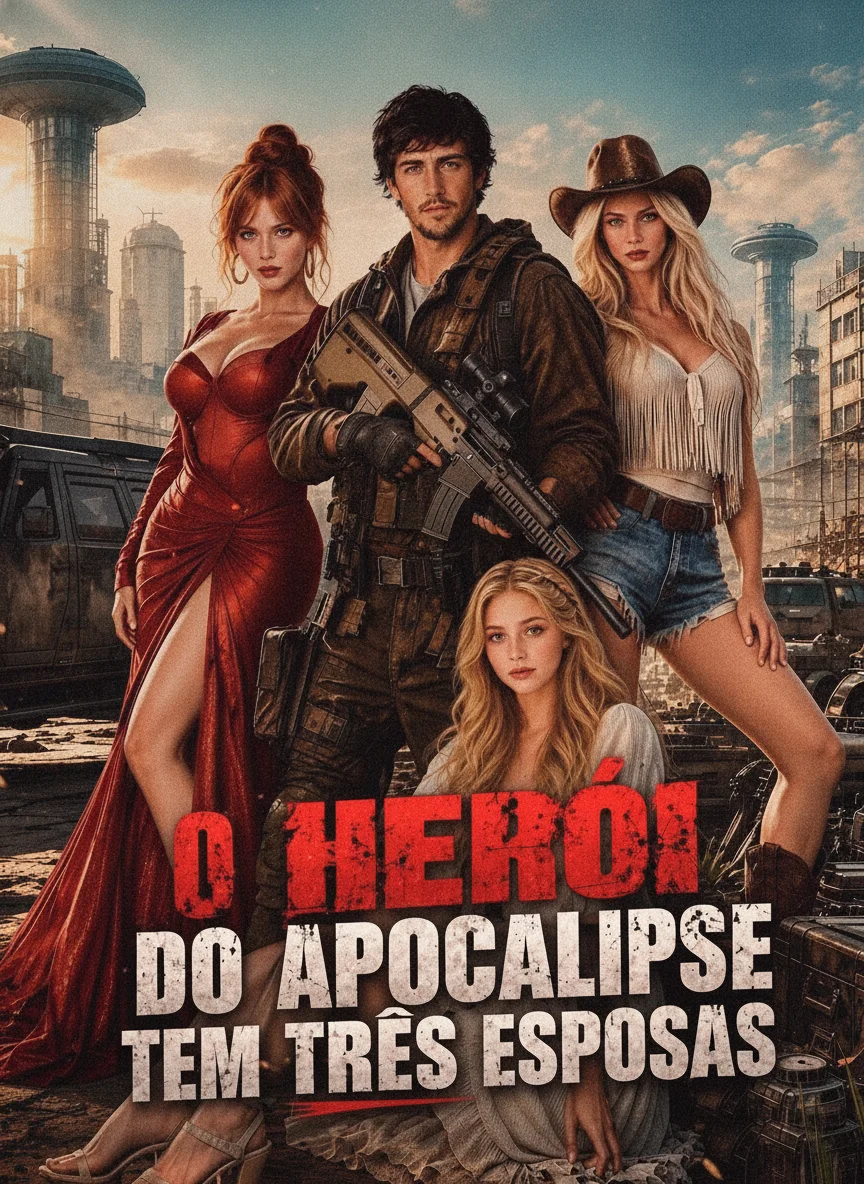 Poster de O Herói do Apocalipse Tem Três Esposas (Dublado)
